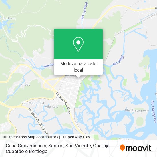 Cuca Conveniencia mapa