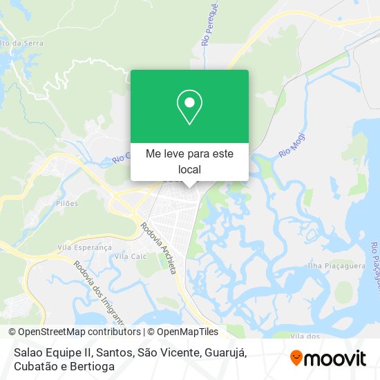 Salao Equipe II mapa