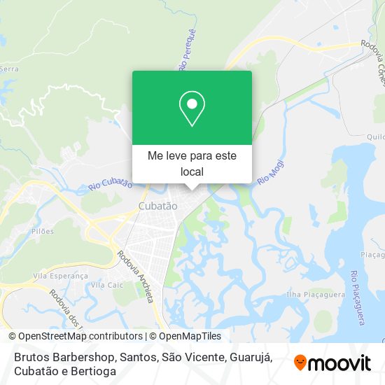 Brutos Barbershop mapa