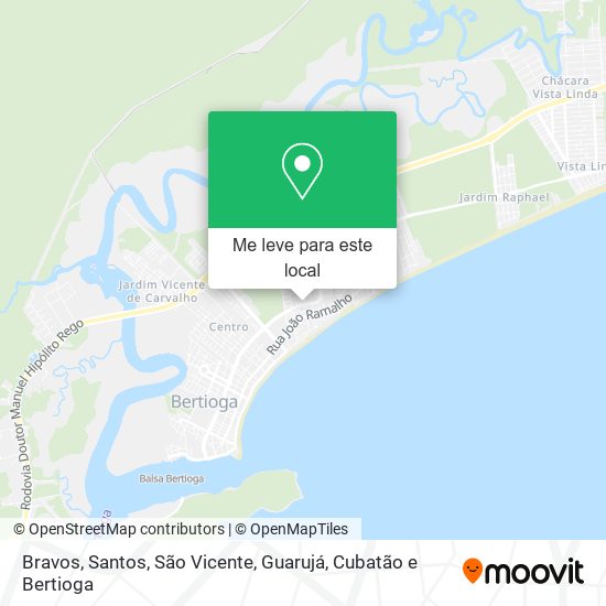 Bravos mapa