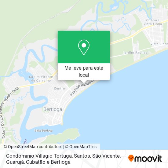 Condominio Villagio Tortuga mapa