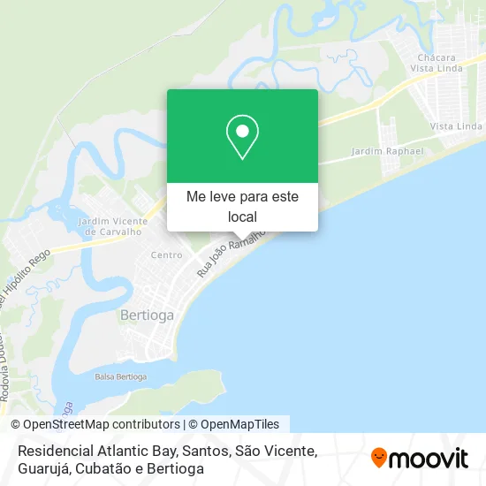 Residencial Atlantic Bay mapa