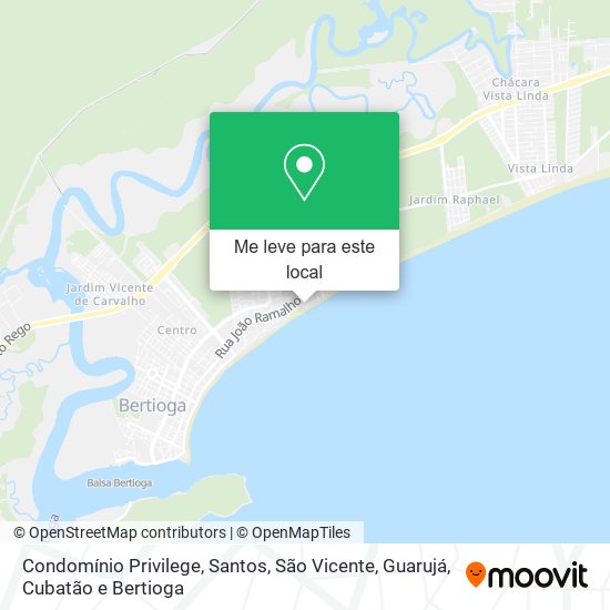 Condomínio Privilege mapa