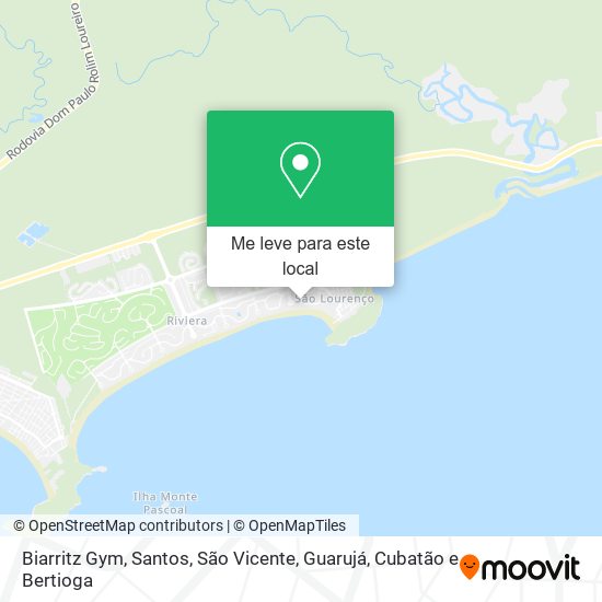 Biarritz Gym mapa