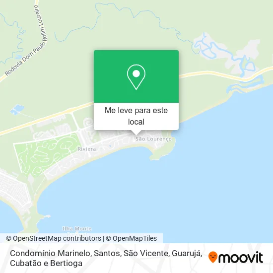 Condomínio Marinelo mapa