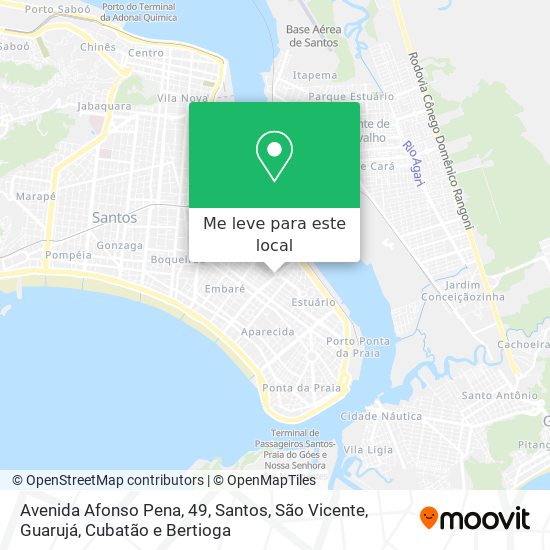Avenida Afonso Pena, 49 mapa