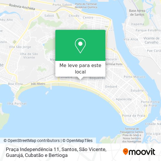 Praça Independência 11 mapa