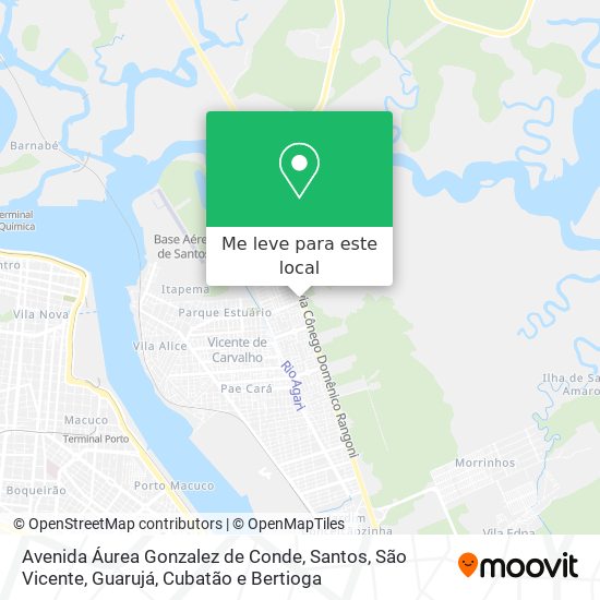 Avenida Áurea Gonzalez de Conde mapa