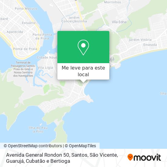 Avenida General Rondon 50 mapa
