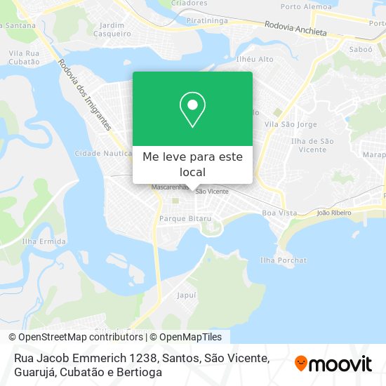 Rua Jacob Emmerich 1238 mapa