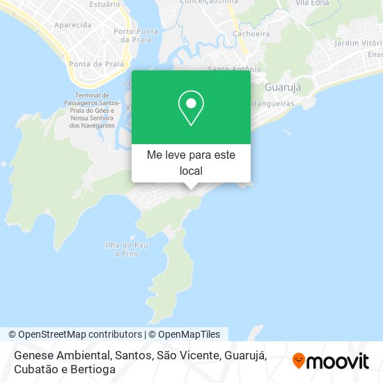 Genese Ambiental mapa