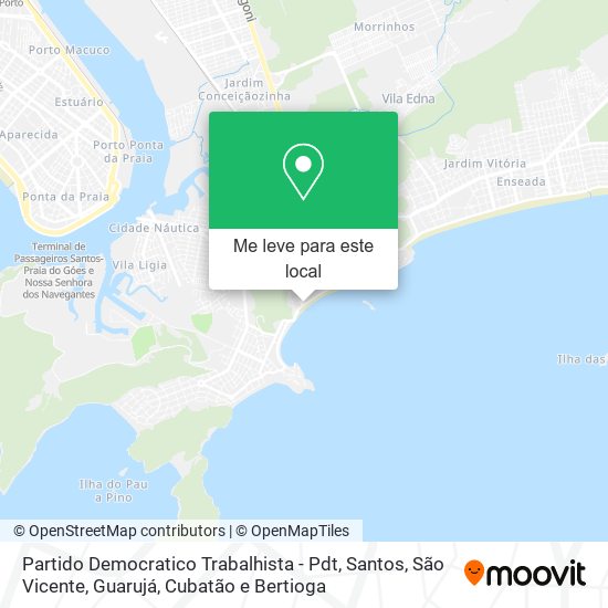 Partido Democratico Trabalhista - Pdt mapa