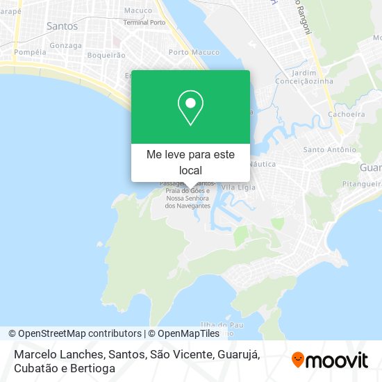 Marcelo Lanches mapa