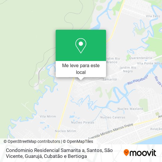 Condominio Residencial Samarita a mapa