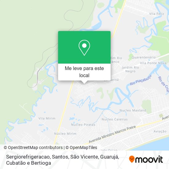 Sergiorefrigeracao mapa