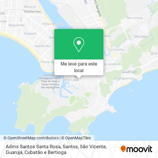Adms Santos Santa Rosa mapa