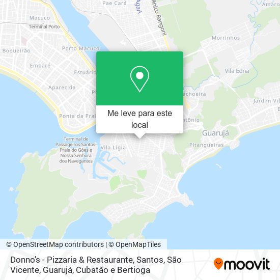 Donno's - Pizzaria & Restaurante mapa