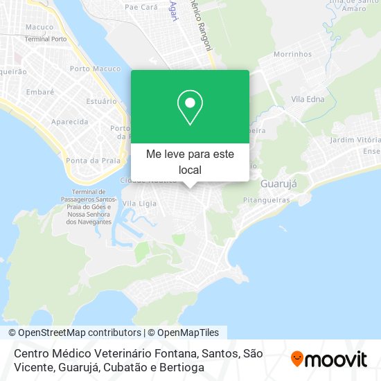 Centro Médico Veterinário Fontana mapa