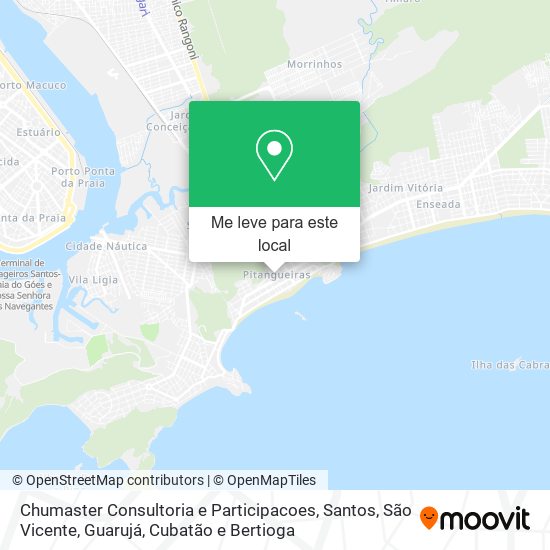 Chumaster Consultoria e Participacoes mapa