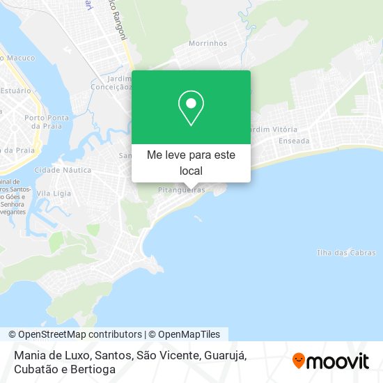 Mania de Luxo mapa