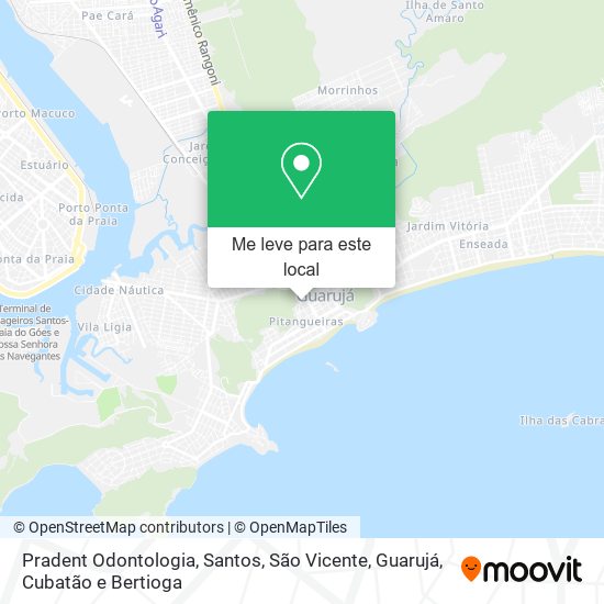 Pradent Odontologia mapa