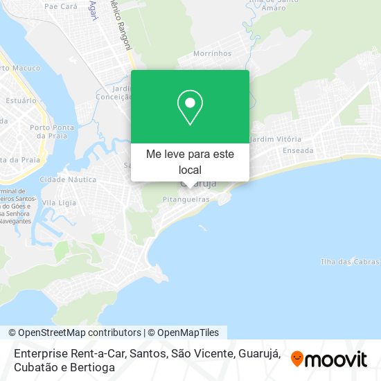 Enterprise Rent-a-Car mapa
