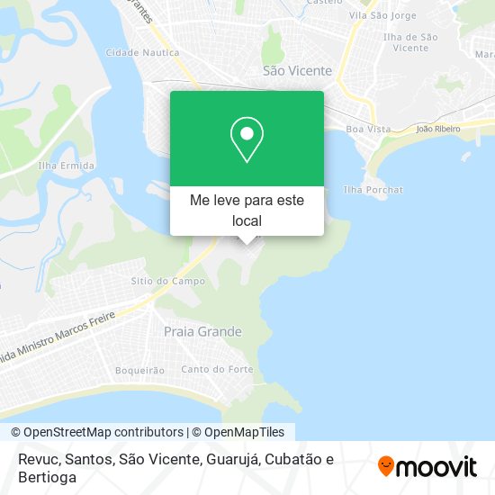 Revuc mapa