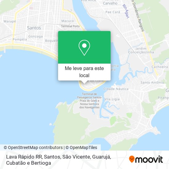 Lava Rápido RR mapa