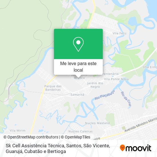 Sk Cell Assistência Técnica mapa