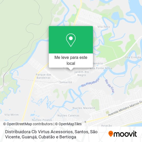 Distribuidora Cb Virtus Acessorios mapa