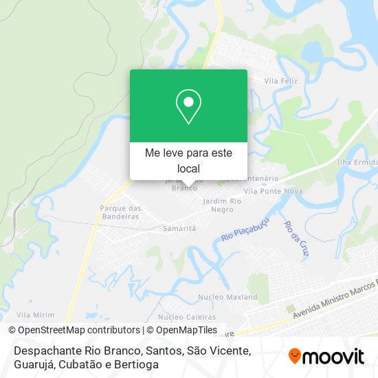 Despachante Rio Branco mapa