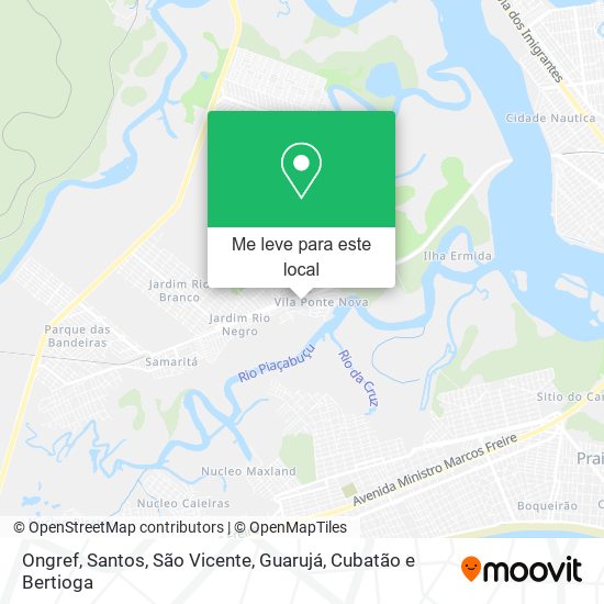 Ongref mapa