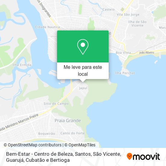 Bem-Estar - Centro de Beleza mapa