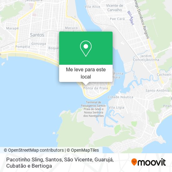 Pacotinho Sling mapa