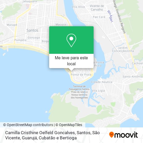 Camilla Cristhine Oelfeld Goncalves mapa