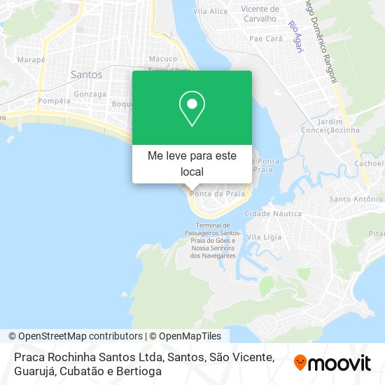 Praca Rochinha Santos Ltda mapa