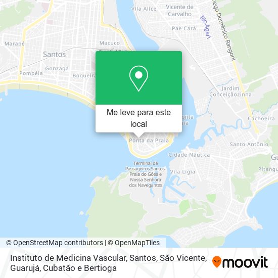 Instituto de Medicina Vascular mapa