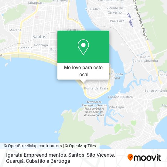 Igarata Empreendimentos mapa