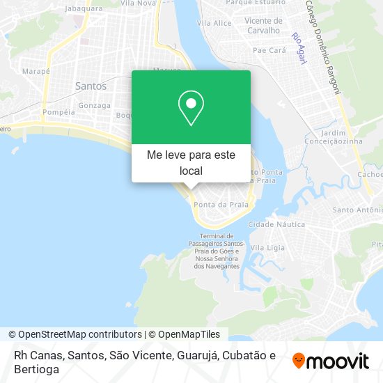Rh Canas mapa