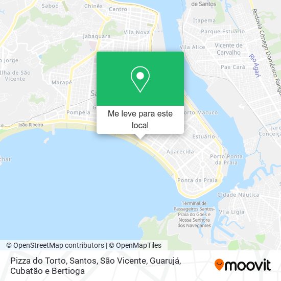 Pizza do Torto mapa