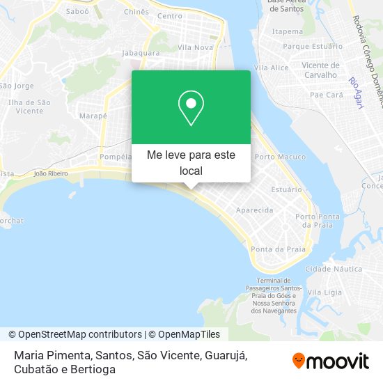 Maria Pimenta mapa