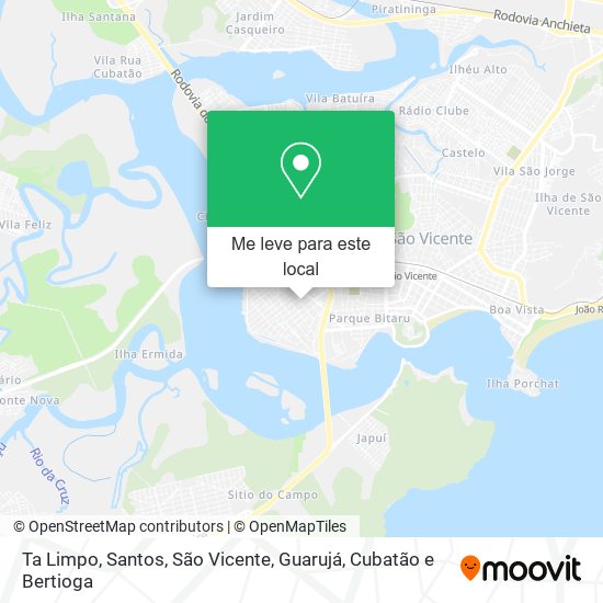 Ta Limpo mapa