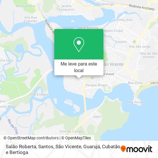 Salão Roberta mapa