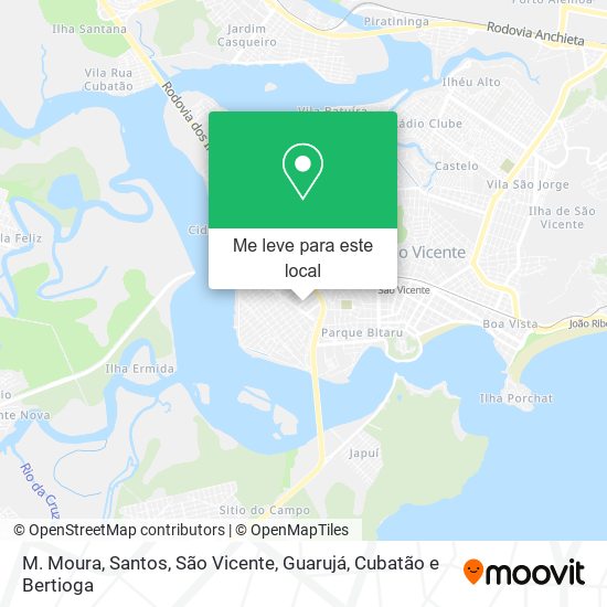 M. Moura mapa