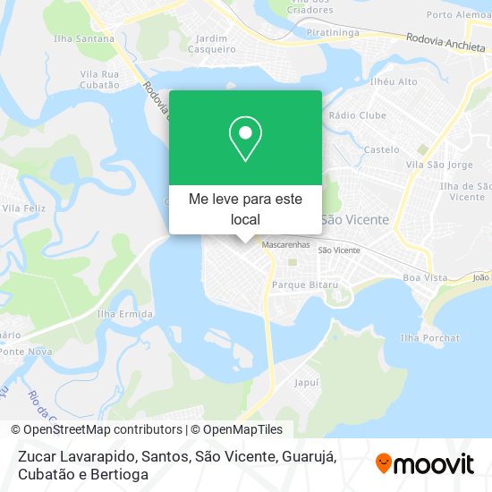 Zucar Lavarapido mapa