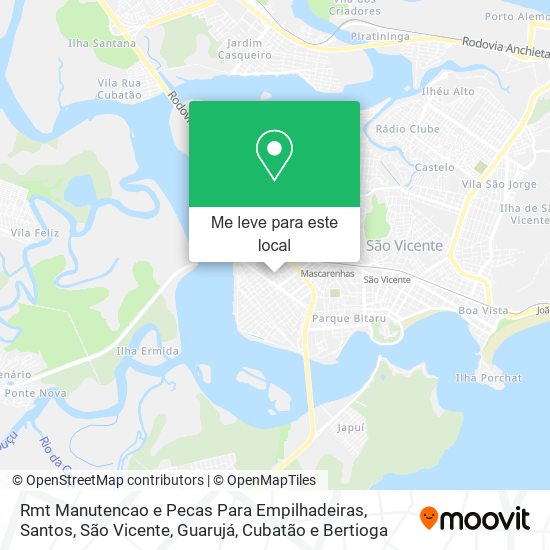 Rmt Manutencao e Pecas Para Empilhadeiras mapa