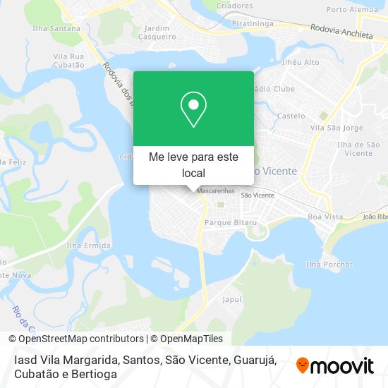 Iasd Vila Margarida mapa