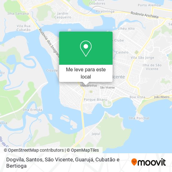 Dogvila mapa