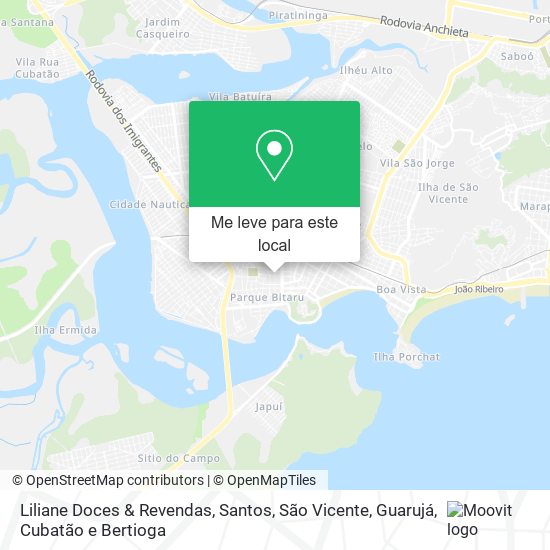 Liliane Doces & Revendas mapa
