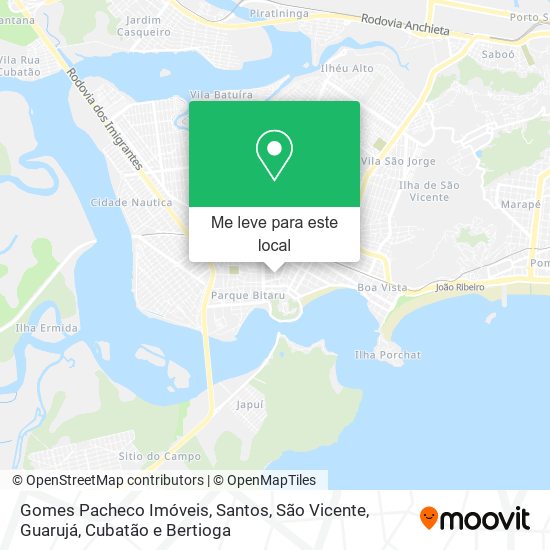 Gomes Pacheco Imóveis mapa
